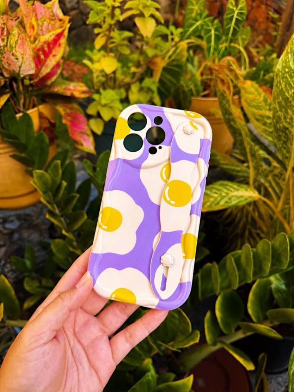 Cute iPhone 15 Pro Max Phone Case Hand Strap
